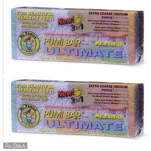 X2 Mr. Pumice Ultimate Pumi Bar Extra Course + Medium SEALED